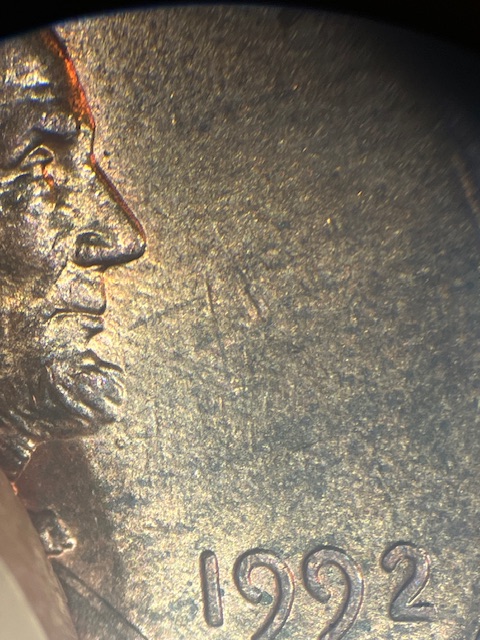 Lincoln-Cents-1992--Die-Clash-Or-Something-Else-?